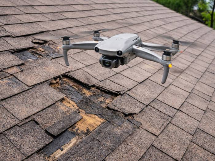 [Drone Roof Inspection]